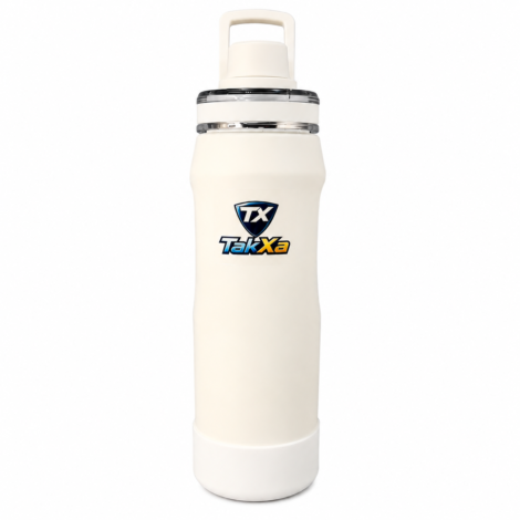 White insulatec water bottle